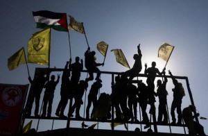 Thousands of Palestinians attend rare Fatah rally in Hamas-run Gaza